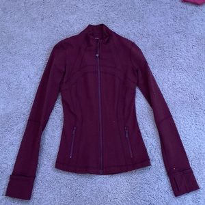 lululemon define jacket ‘Red Merlot’